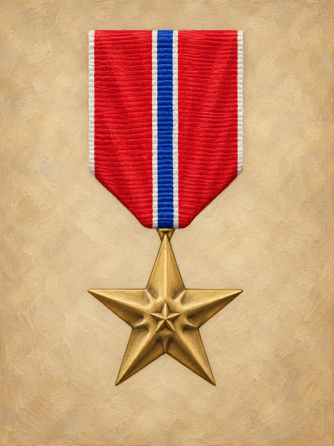 Bronze Star associated with Willard James Hadjes