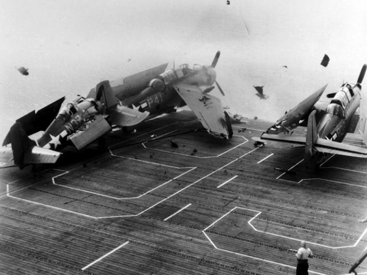 Flight deck sequence, frame 6