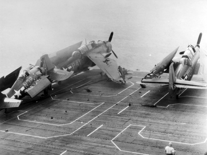 Flight deck sequence, frame 7