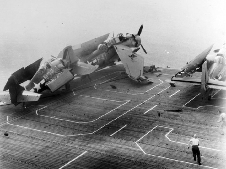 Flight deck sequence, frame 8