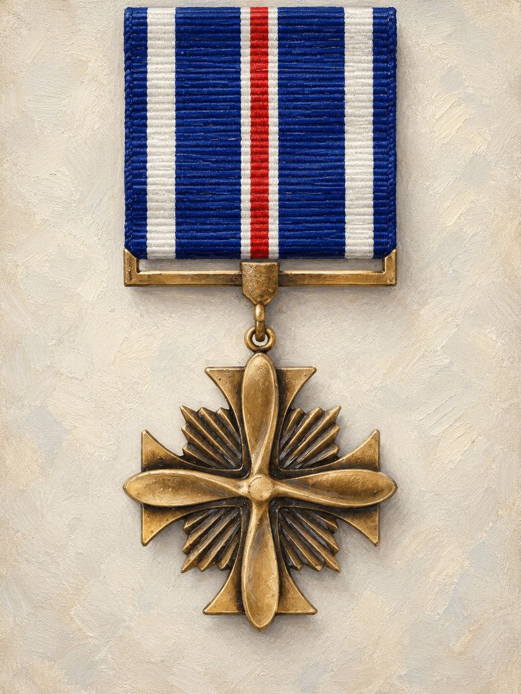 Distinguished Flying Cross in its presentation case